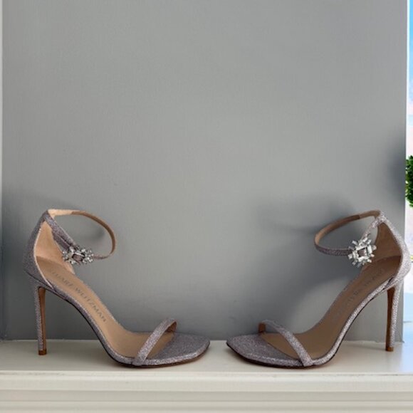 Stuart Weitzman nudistcurve heels new no box